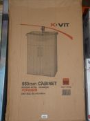 Boxed K-Vit 550mm Vanity Cabinet RRP£105 (327960)