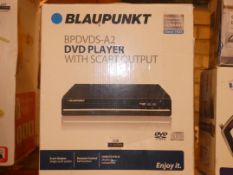 Lot to Contain 2 Boxed Blaupunkt BP DVD S-A2 DVD Players with Scart Output Combined RRP£60