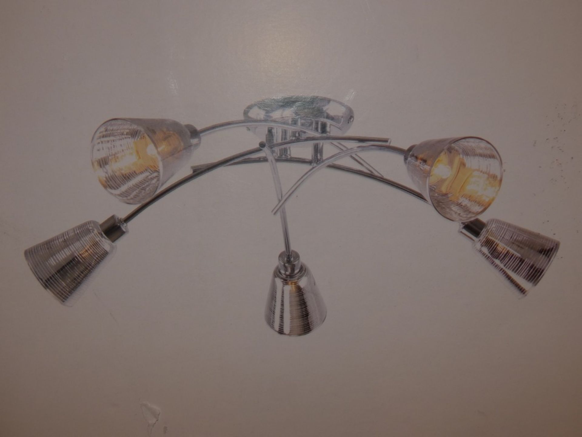 Boxed Louise 5 Light Flush Ceiling Light Fitting RRP£65