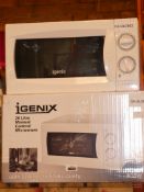 Lot to Contain 2 Igenix 20ltr Manual Control Microwaves Combined RRP£100