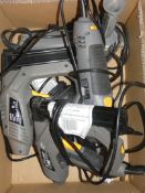Lot to Contain 5 Assorted Titan Power Tools To Include a TTB5240V Stapler, TTB752HLT Multi Cutter,