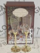 Wedding of The Season Toasting Flutes to Love and Honour From This Day Forward Champagne Glasses