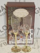 Wedding of The Season Toasting Flutes to Love and Honour From This Day Forward Champagne Glasses