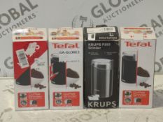 Boxed Assorted Krupps F203 and Tefal Coffee Grinders RRP£25each