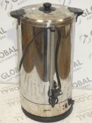 Graded Stainless Steel Igenix Catering Urns 30L RRP £90 Each (Viewing And Appraisals Highly