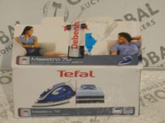 Boxed Tefal Maestro 70 Steam Irons RRP £70 Each