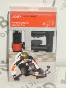 Boxed Brand New Joby Action Series Action Clamp and Locking Arm RRP£35each