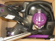 Assorted Beldray and Bush Cylinder Vacuum Cleaners, Upright Cordless and Handheld in A Box RRP £50 -