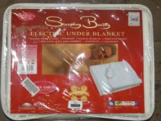 Assorted Single and Double Sleeping Beauty Electrically Under Blankets RRP £25 - £30 Each