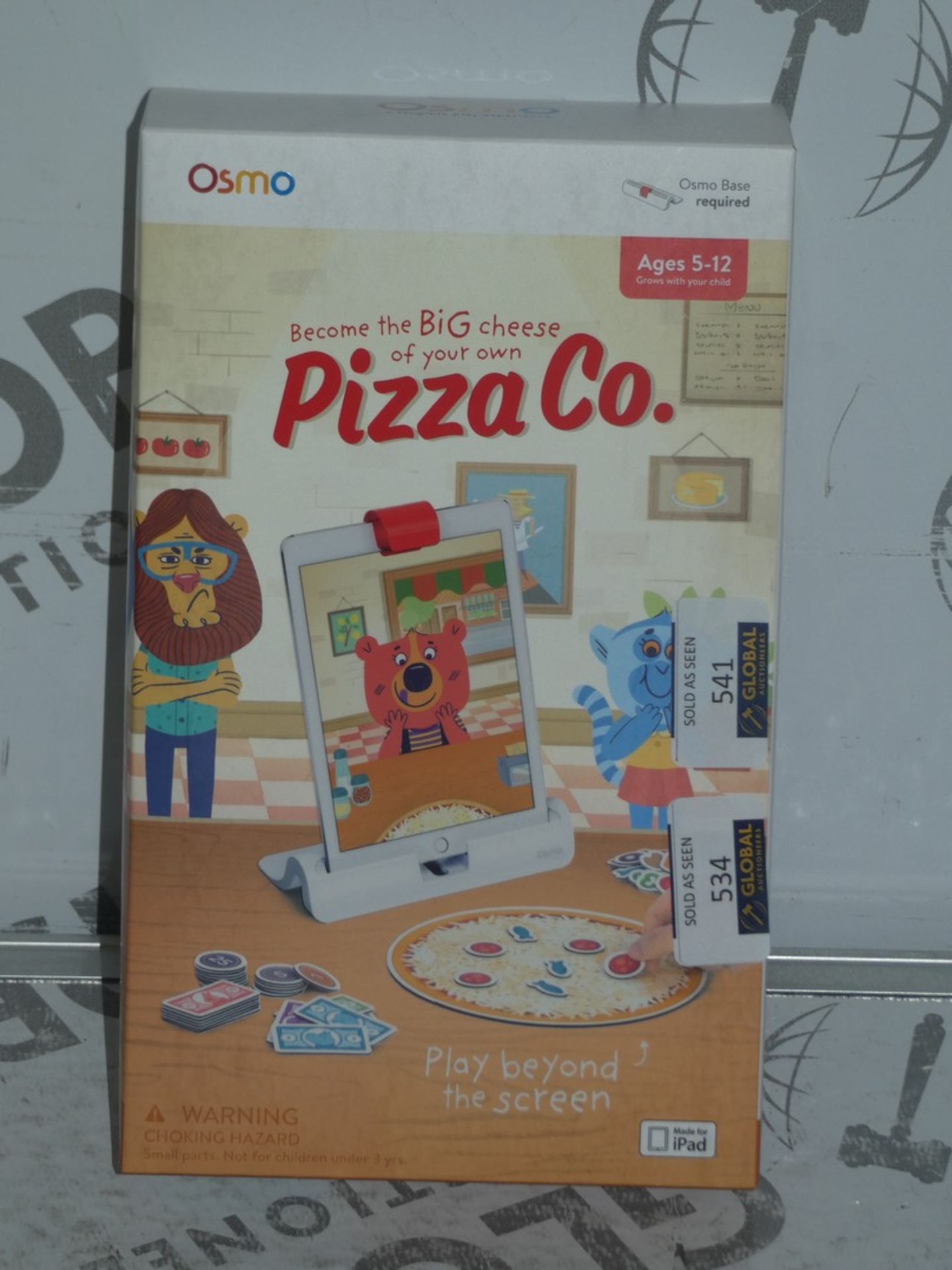 Boxed Osmo Ages 5-12 Become the Big Cheese of Your Own Pizza Company Interactive Pizza Games RRP£
