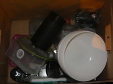 Lot to Contain an Assortment of Items to Include Plastic Decorative Bowls, Sistema Lockable Lunch