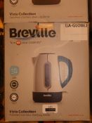 Lot to Contain 3 Boxed Breville Vista Collection 1.5ltr Rapid Boil Cordless Jug Kettles RRP£75