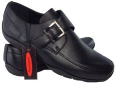 6 UK Size Rocksport Slip-on Buckle Black Colour Shoes