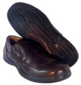 8 UK Size Men's Benedi Slip-on Dark Brown Shoes (EU 42)