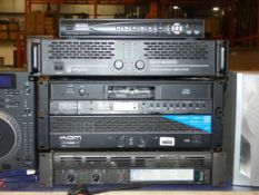 Lot to Conatain Aveesa HD 208 Pro Digital Video Recorder, Skytech Professional Amplifier, 1 Eagle