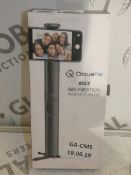 Boxed Clickify Max Selfie Sticks In Space Grey RRP