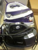 Assorted Tefal and Morphy Richards Steam Generating Irons RRP£100-150each