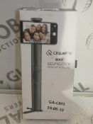 Boxed Clickify Max Selfie Sticks In Space Grey RRP