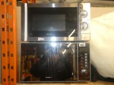 Assorted Igenix and Breville Counter Top Microwave