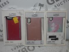 Lot to Contain 5 Boxed Assorted Lumi Duo Iphone Cases with Backlighting for a Range of Iphones