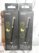 Lot to Contain 10 Boxed Brand New Jivo Stylus Pens Combined RRP£100