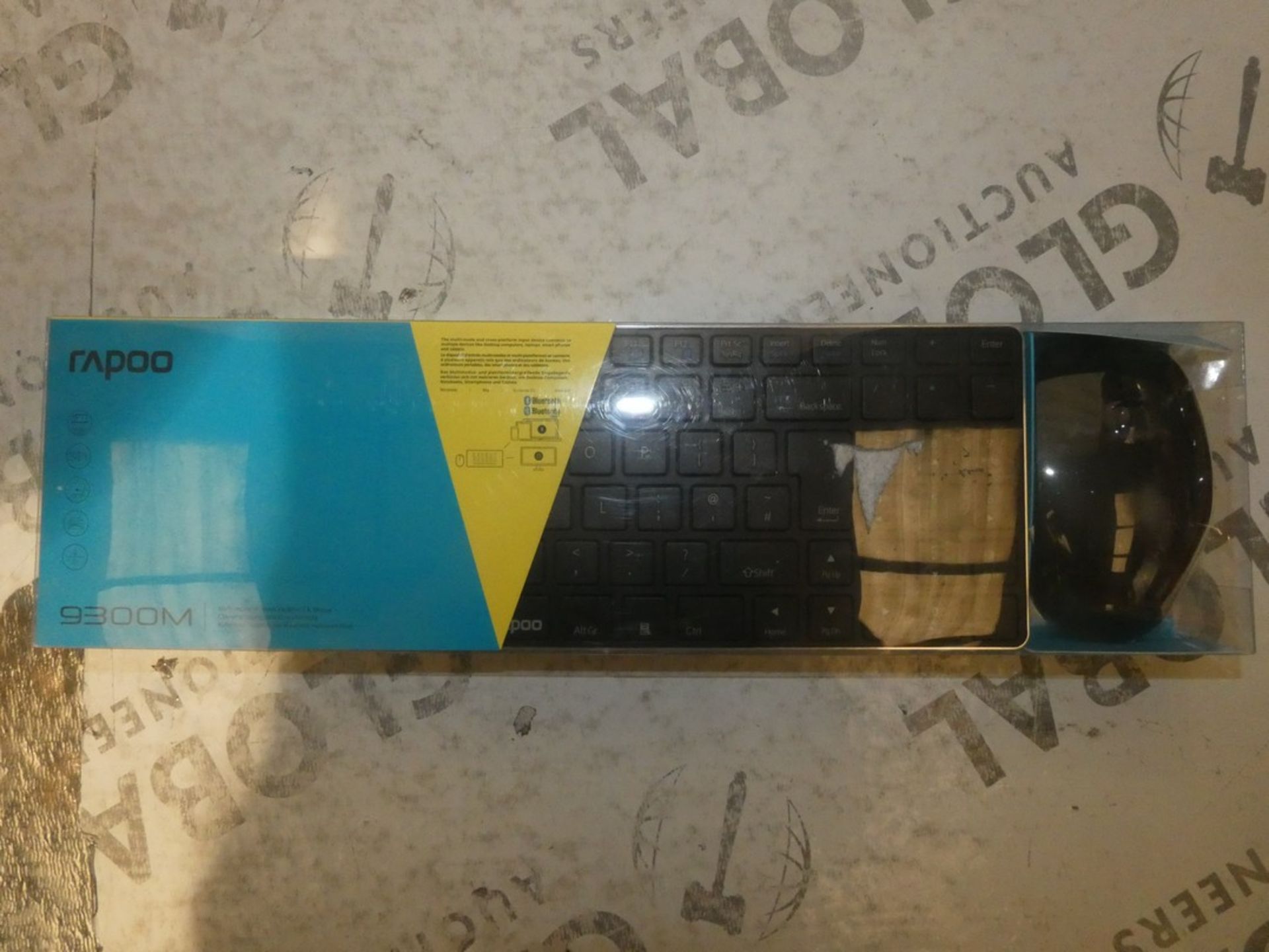 Boxed Rapoo 9300m Wireless Keyboard and Mouse Pack