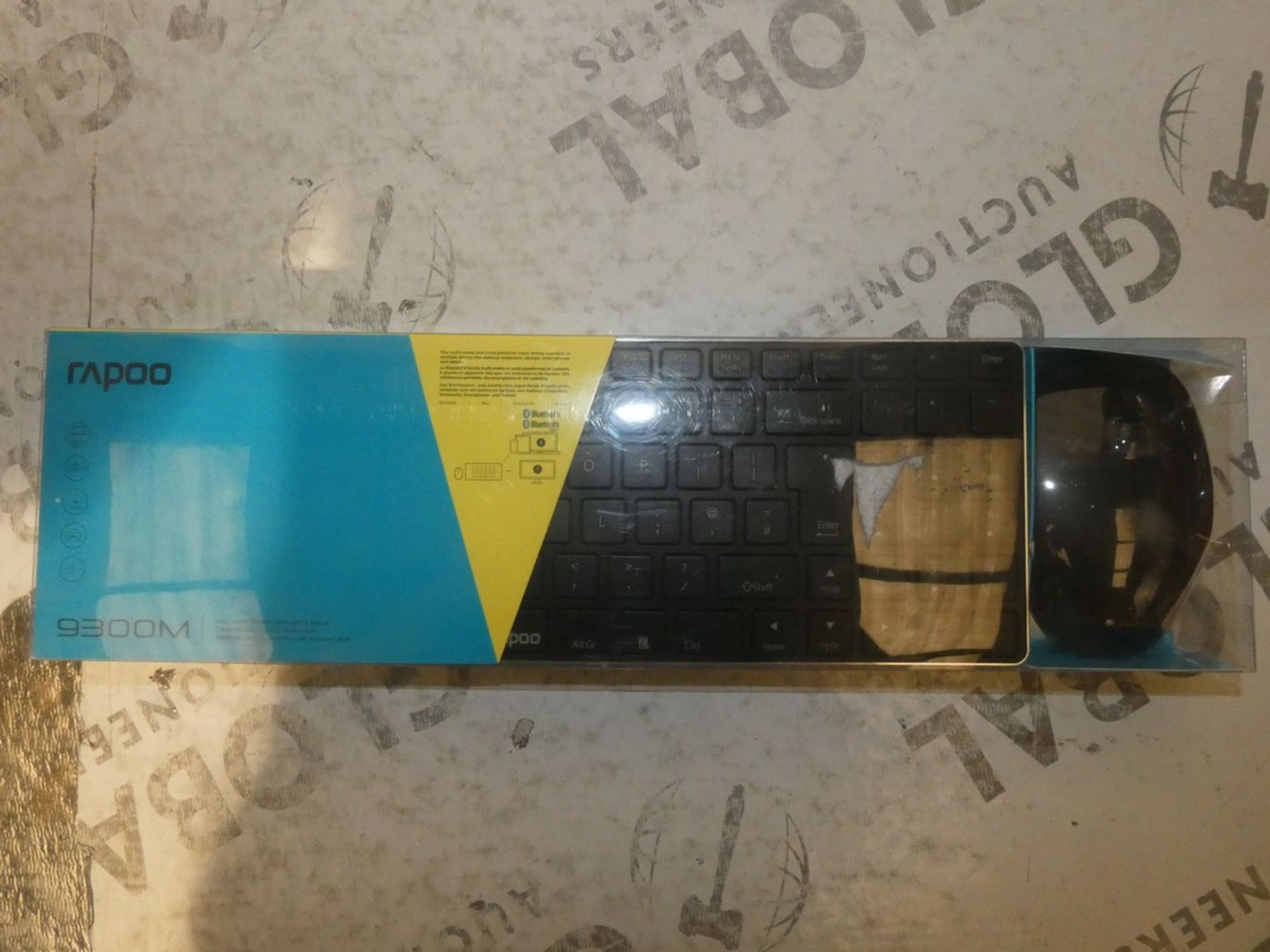 Boxed Rapoo 9300m Wireless Keyboard and Mouse Pack