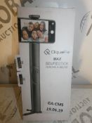 Boxed Cliquefie Max Selfie Sticks In Space Grey