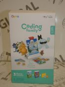 Boxed Osmo Coding Family Pack of 3 Ages 5Plus Interactive Game 3 Assorted Games In 1 Box RRP£100