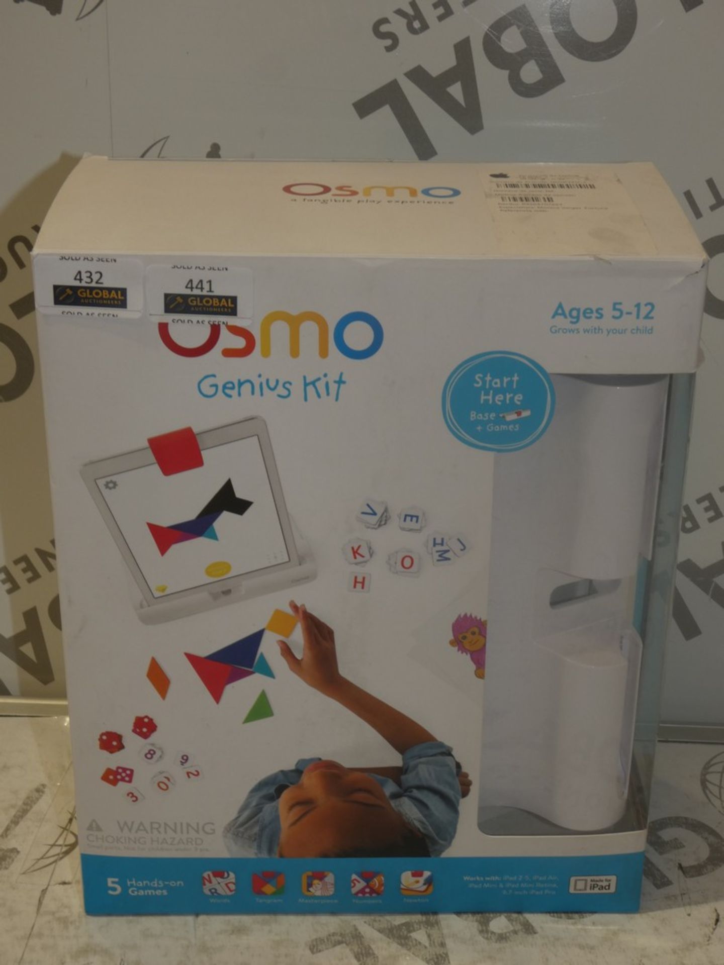 Osmo Made for iPad Genius Kit Age 5-12 RRP£150