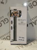 Boxed Cliquefie Max Selfie Sticks In Space Grey RRP £80 Each