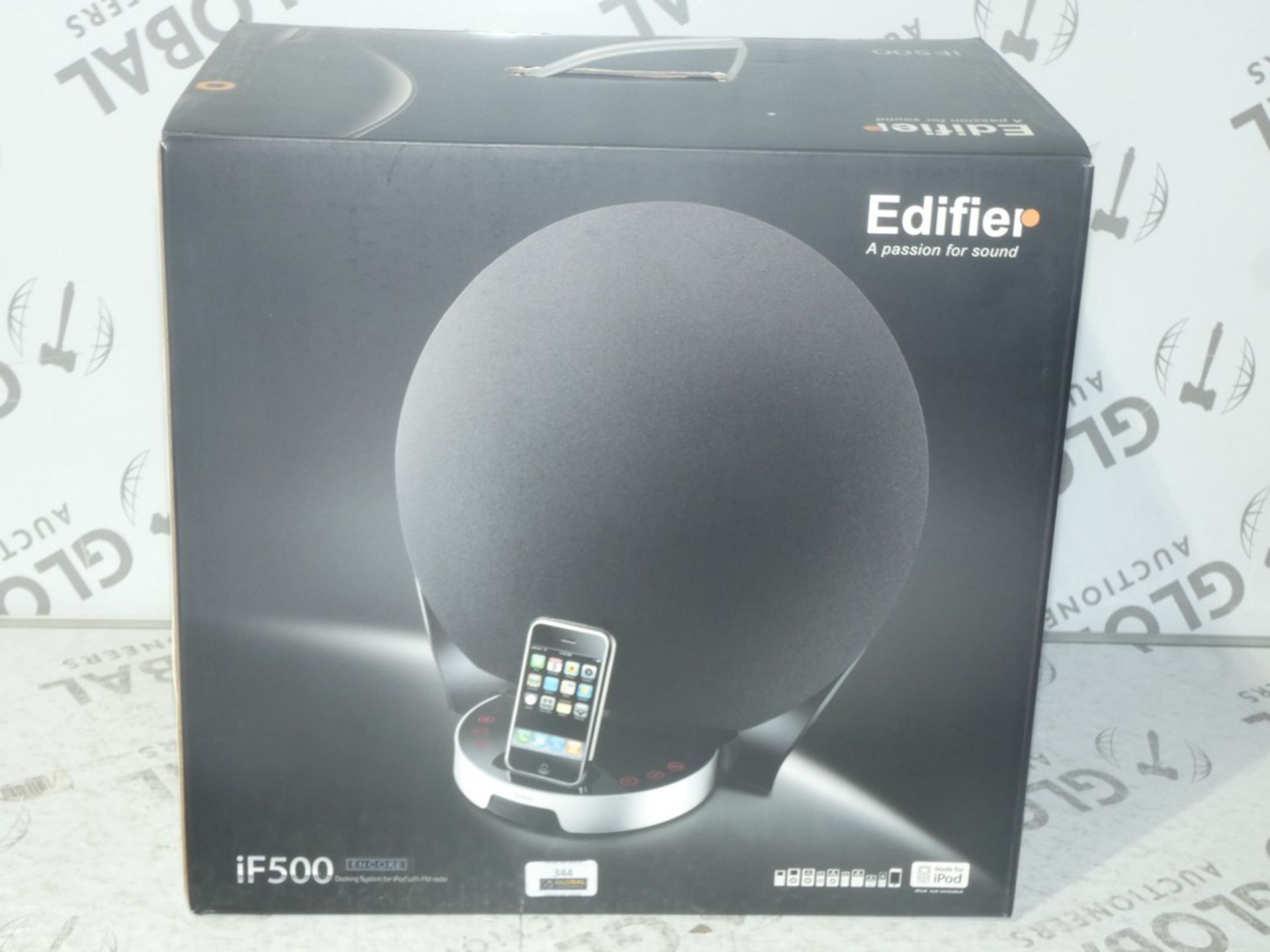 Boxed Edifier IF500 Encore Docking System For iPad With FM Radio RRP £100