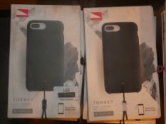 Lot to Contain 20 Iphone 8 Plus and Iphone 7 Plus Torrey Black Cases, Combined RRP£400