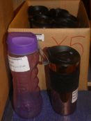 Lot to Contain 7 Assorted Bodum and Sistema Travel Mugs, Combined RRP£150 (1721579)(1721523)(