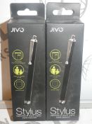 Lot to Contain 10 Boxed Brand New Jivo Stylus Pens Combined RRP£100