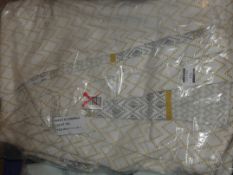 Lot to Contain 3 Assorted Bedding Items to Include Double Duvet Covers, Paton Duck Egg Waffle