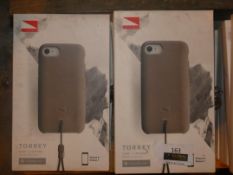 Lot to Contain 12 Torrey Iphone 8 and Iphone 7 Cases In Grey Combined RRP£240