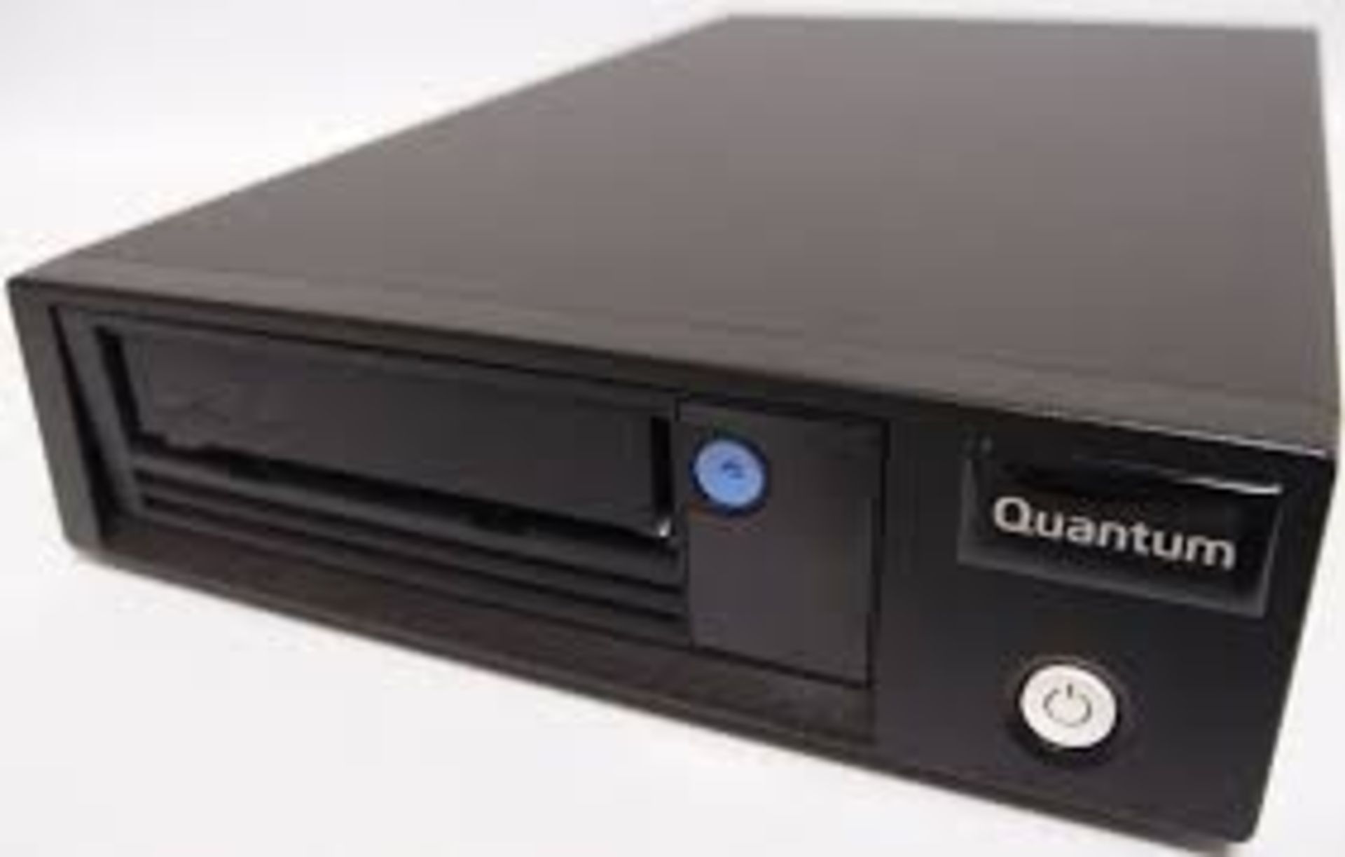 Boxed Quantum TC-L5BN External Tape Drive to Include Universal Cleaning Cartridge, Data Cartridge