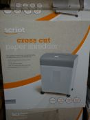 Lot to Contain 6 Boxed Script Cross Cut Pair of Shredders Combined RRP£120