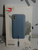 Lot to Contain 5 Assorted Brand New Torrey Iphone X Cases in Blue, Pink and Taupe (Handed Out on a