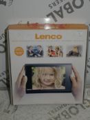 Lot to Contain 2 Lenco 8Inch Digital Picture Frames