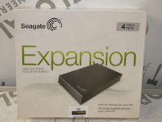 Boxed Seagate 4 Terrabyte Expansion Desk Top Drive Packs Combined RRP£200