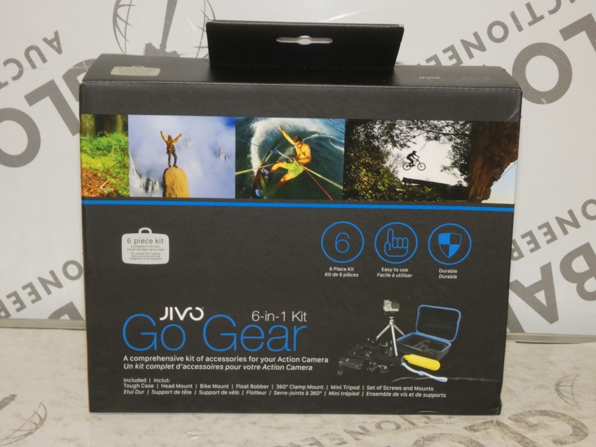 Lot to Contain 2 Boxed Brand New Jivo Go Gear 6 in 1 Accessory Kits Combined RRP £90