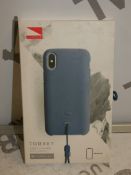 Lot to Contain 5 Assorted Brand New Torrey Iphone X Cases in Blue, Pink and Taupe (Handed Out on a