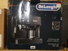 Boxed Delonghi Pump Expresso and Filter Coffee Machine RRP£140