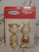 Boxed Graco Mix And Move Baby Rattle Packs With A RRP £10 Each