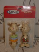 Boxed Graco Mix And Move Baby Rattle Packs With A RRP £10 Each