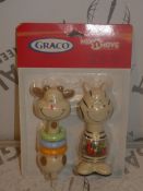 Boxed Graco Mix And Move Baby Rattle Packs With A RRP £10 Each