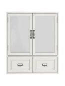 Boxed Apothecary 2 Door 2 Drawer Mirrored Bathroom Cabinet RRP£200 (1562172)(Viewing or Appraisals