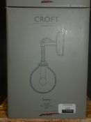 Lot to Contain 3 Croft Collection Selsey Wall Light Fittings Combined RRP £150 (1510765)(1510997)(